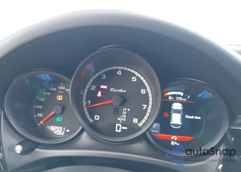 2017 Porsche Macan Turbo из США, поврежденный, VIN WP1AF2A5XHLB62171